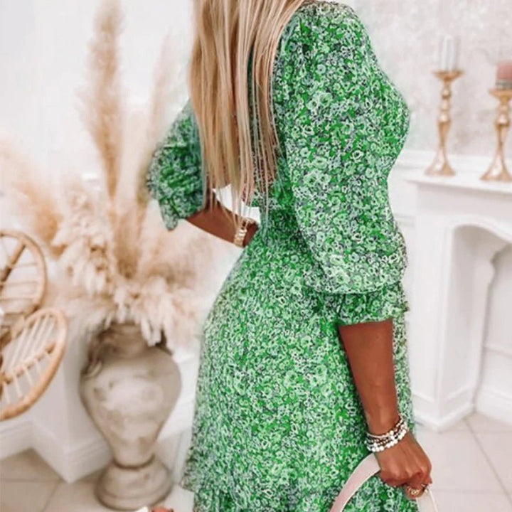 Sunna - Abito Floreale Elegante