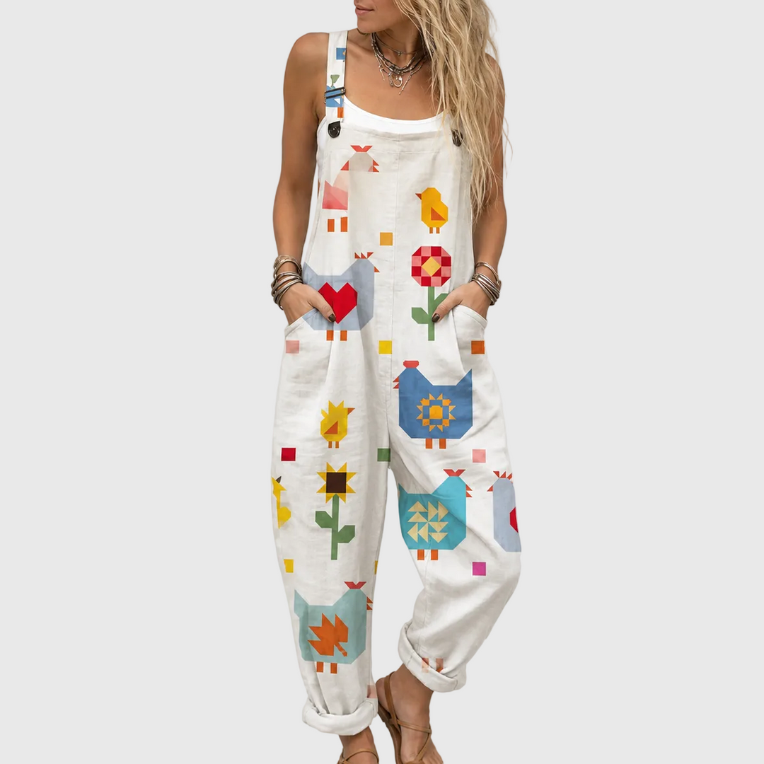 Jumpsuit Birdie Patchwork