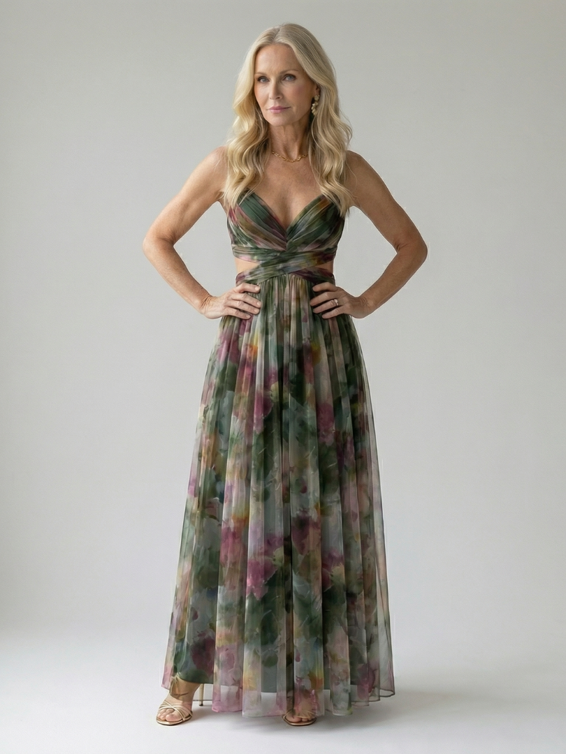 Isel | Pehmeä Wrap Maxi Mekko