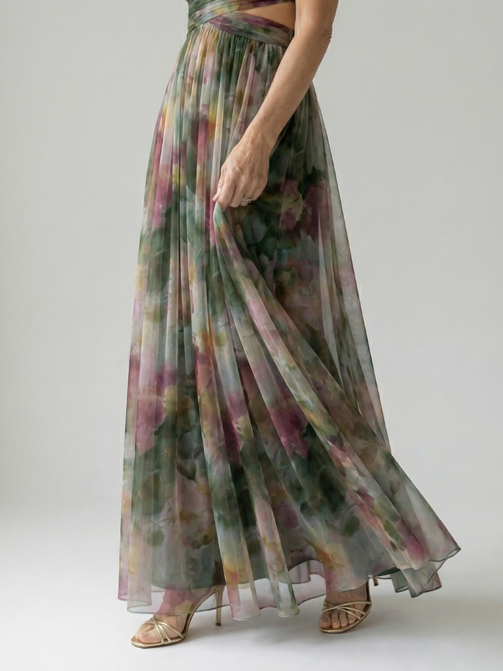 Isel | Pehmeä Wrap Maxi Mekko