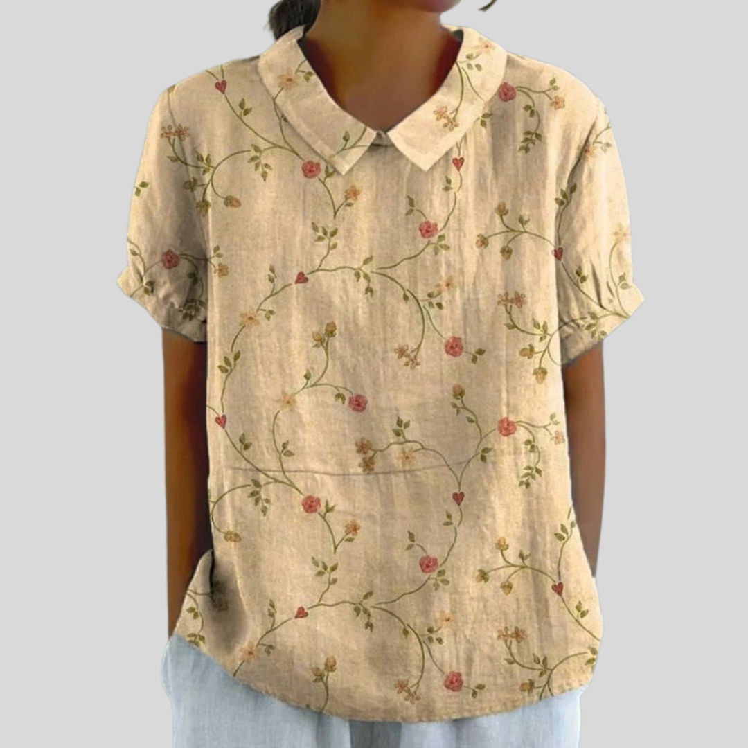 Claire | Blusa Floreale Sottile