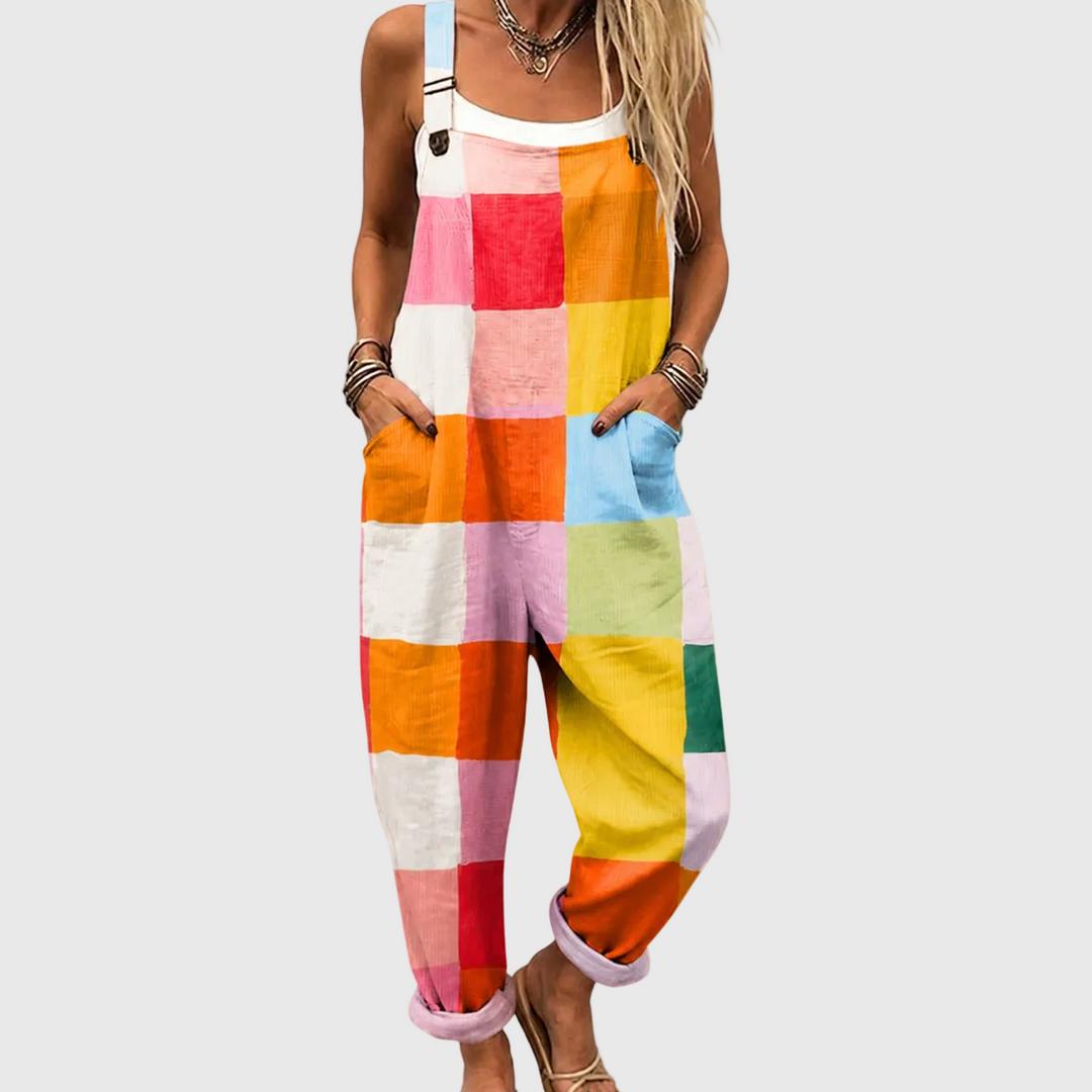 Tuta Color Block