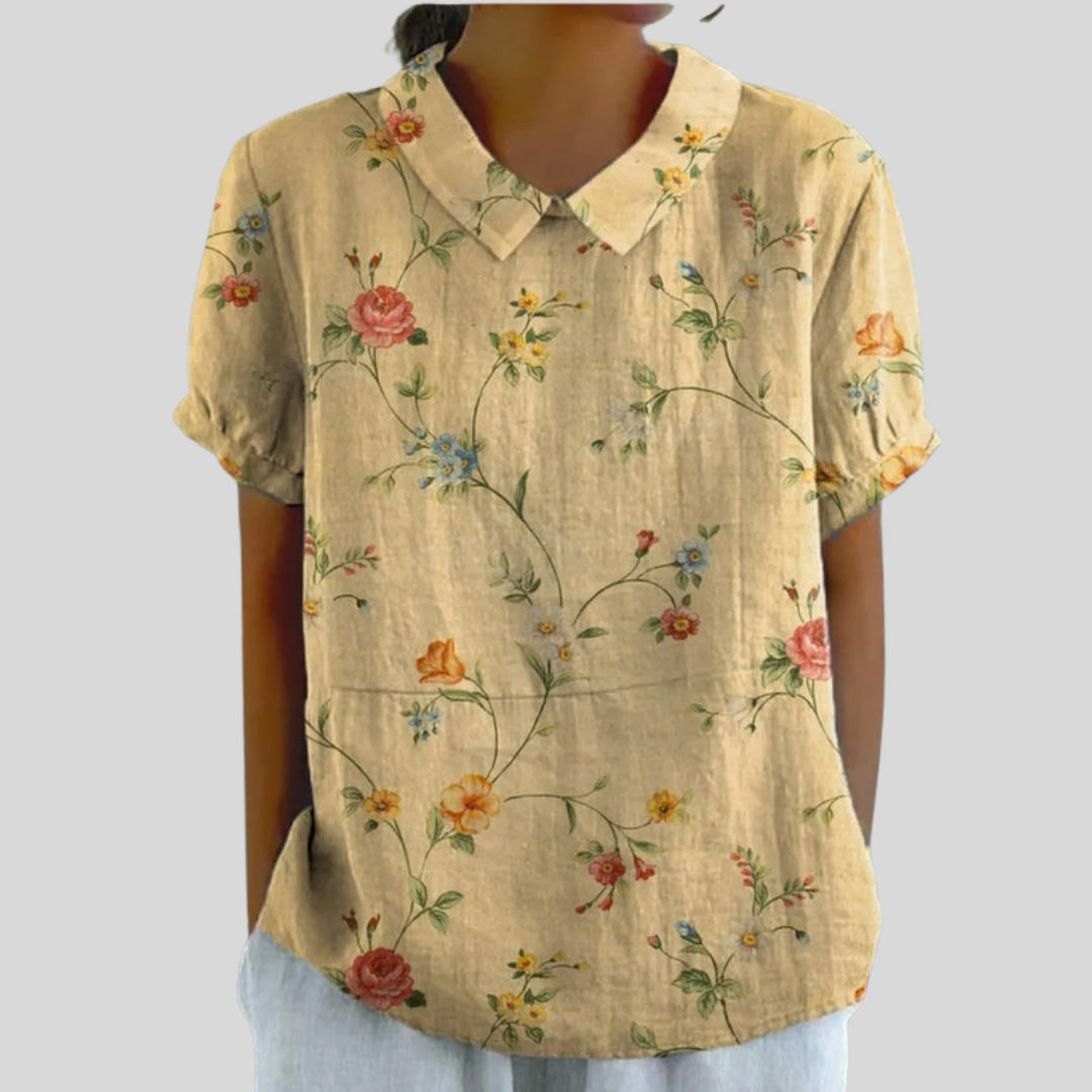 Margot | Blusa Fiori Vintage