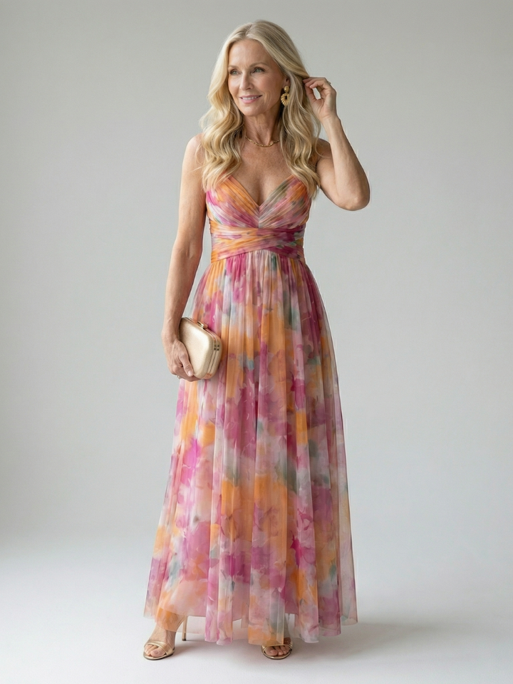 Isabel | Pehmeä Wrap Maxi Mekko