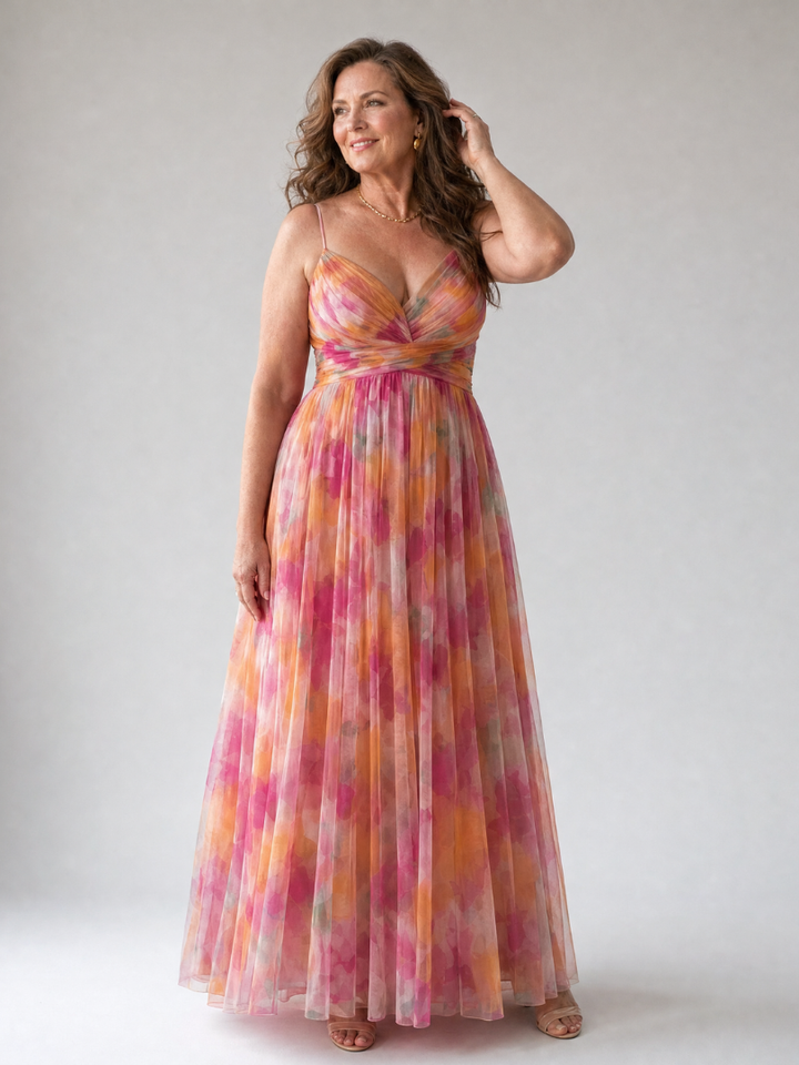 Isabel | Pehmeä Wrap Maxi Mekko