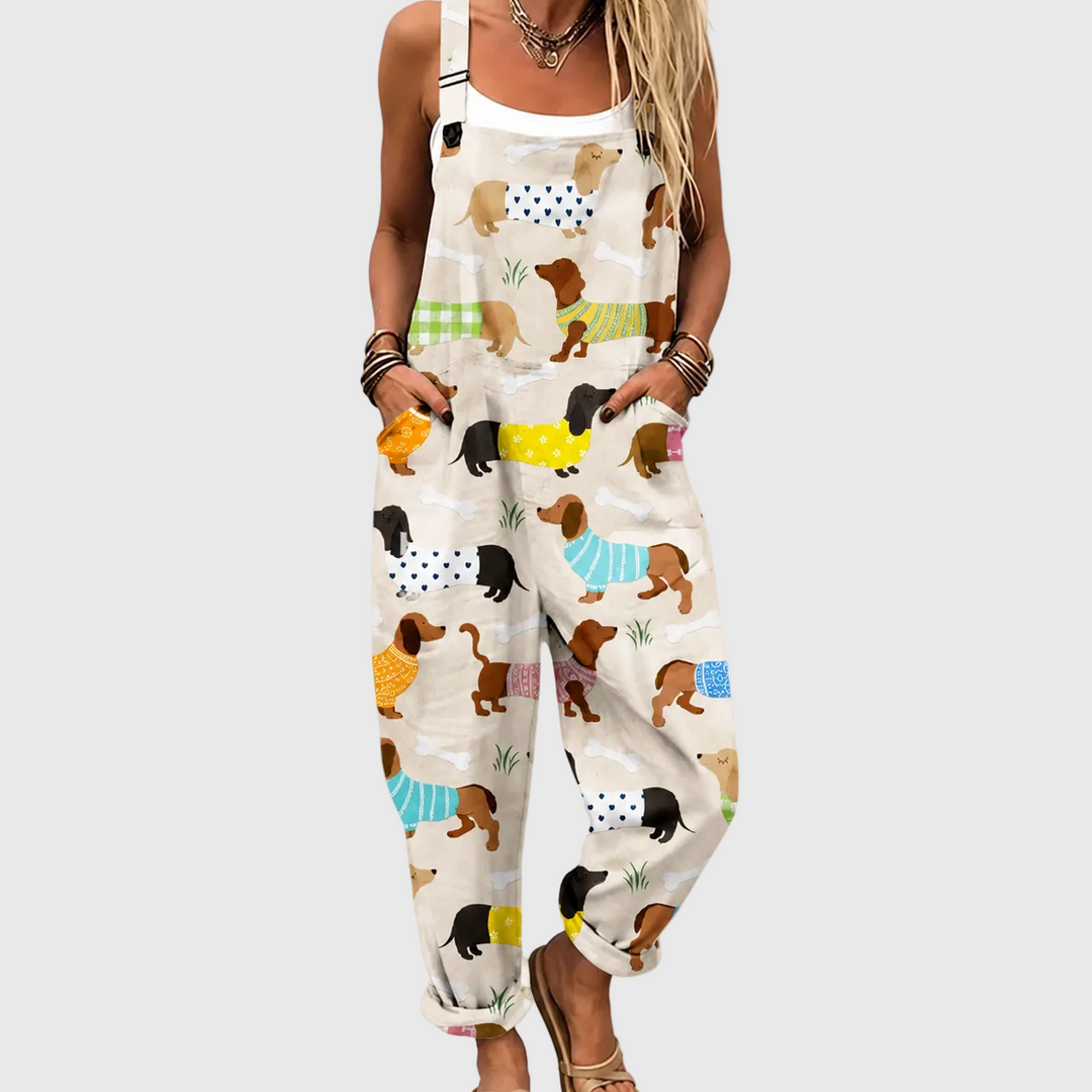 Tutina Morbida con Stampa di Cucciolo