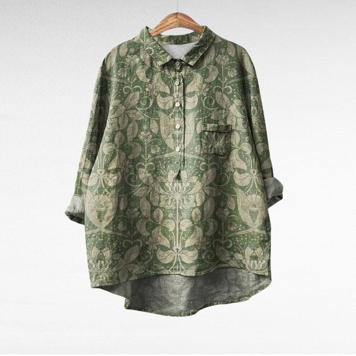 Marjolaine | Blusa Floreale Retro