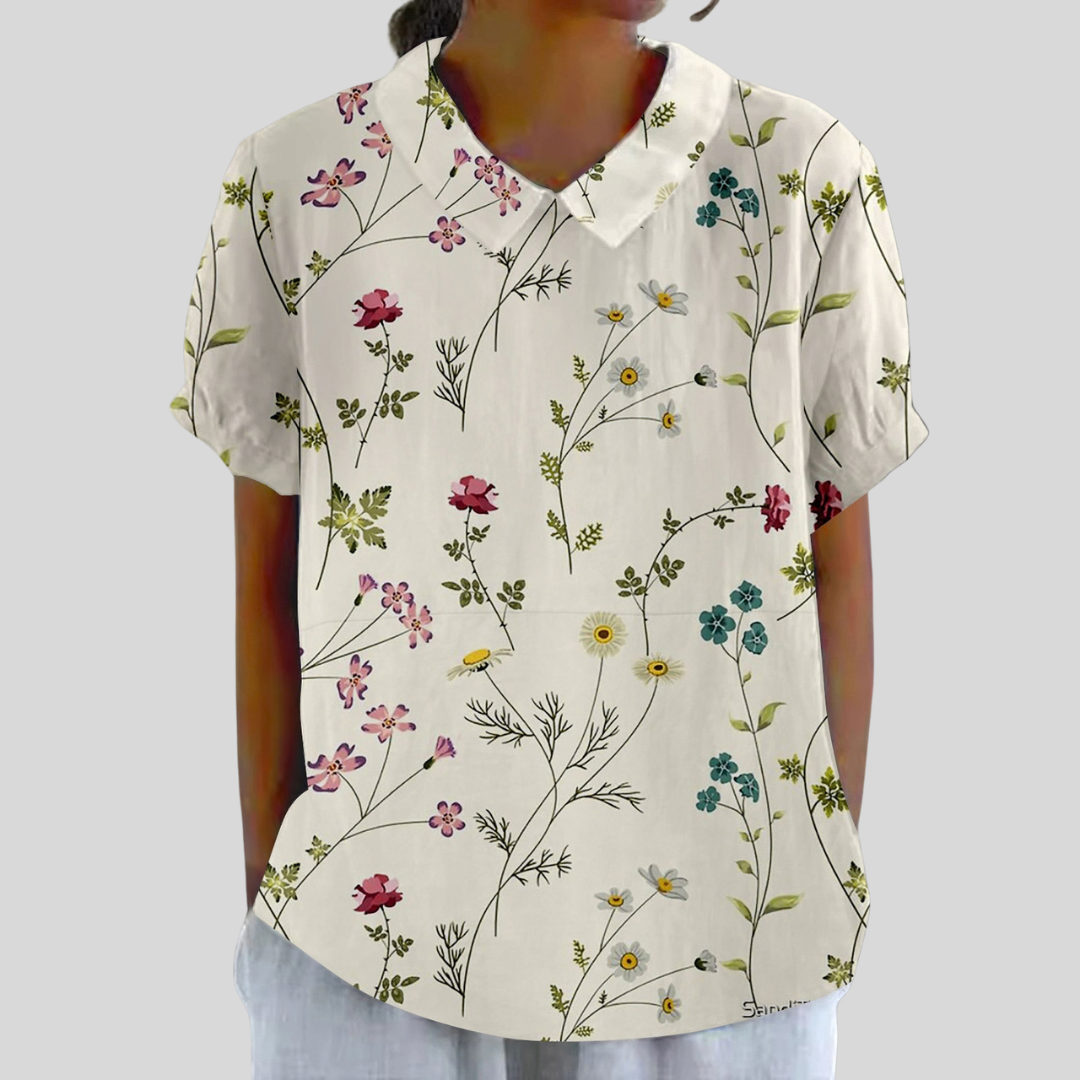 Béatrice | Blusa Botanica Fine
