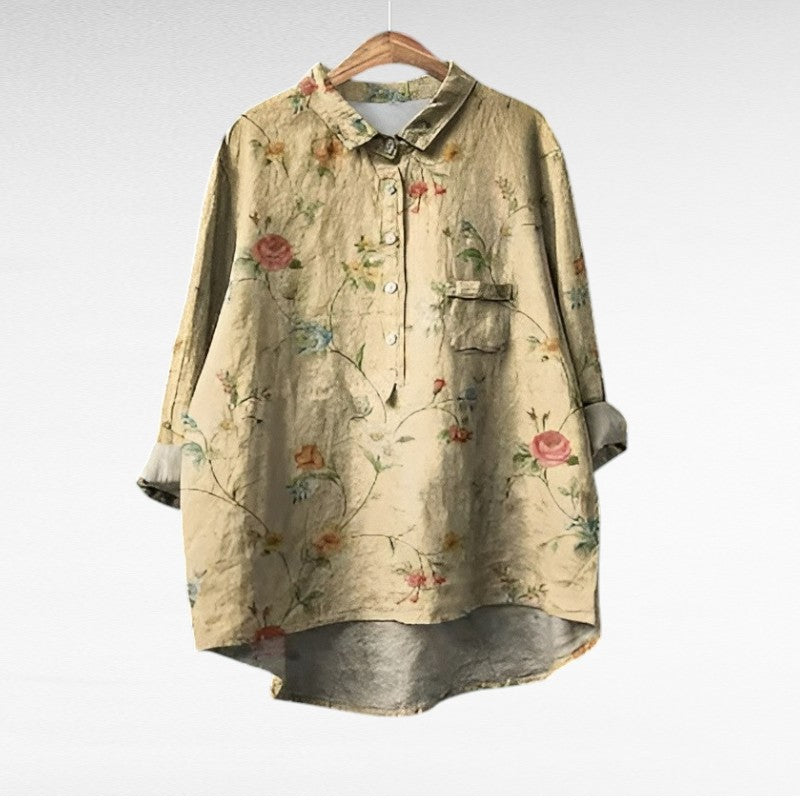 Marjolaine | Blusa Floreale Retro