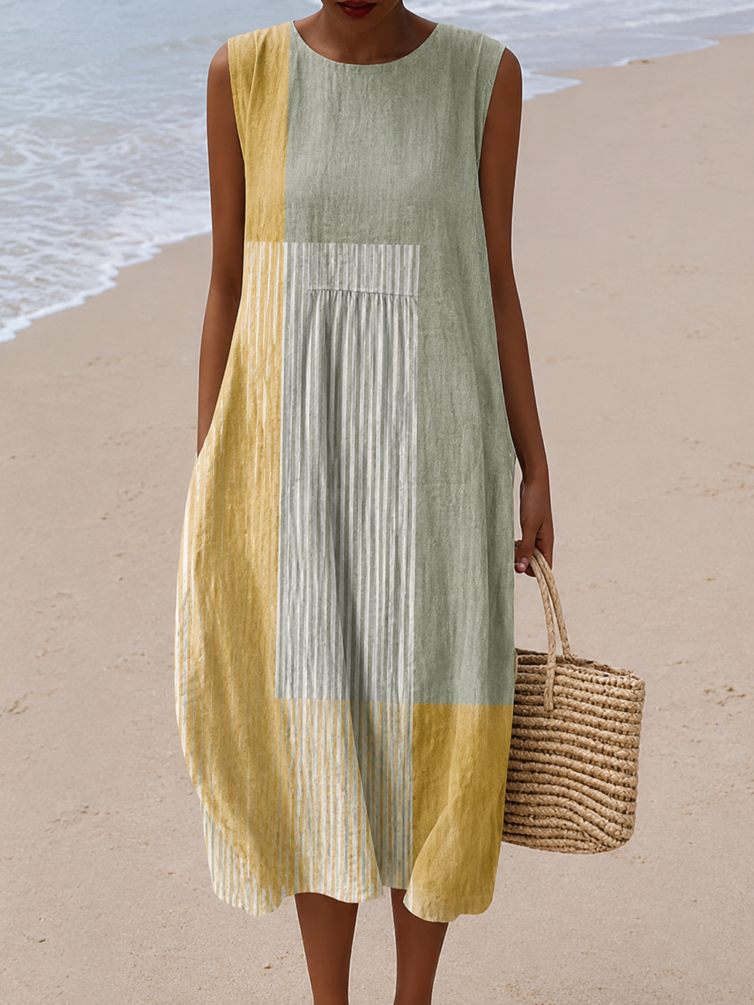 Nina | Vestito Midi Stampato