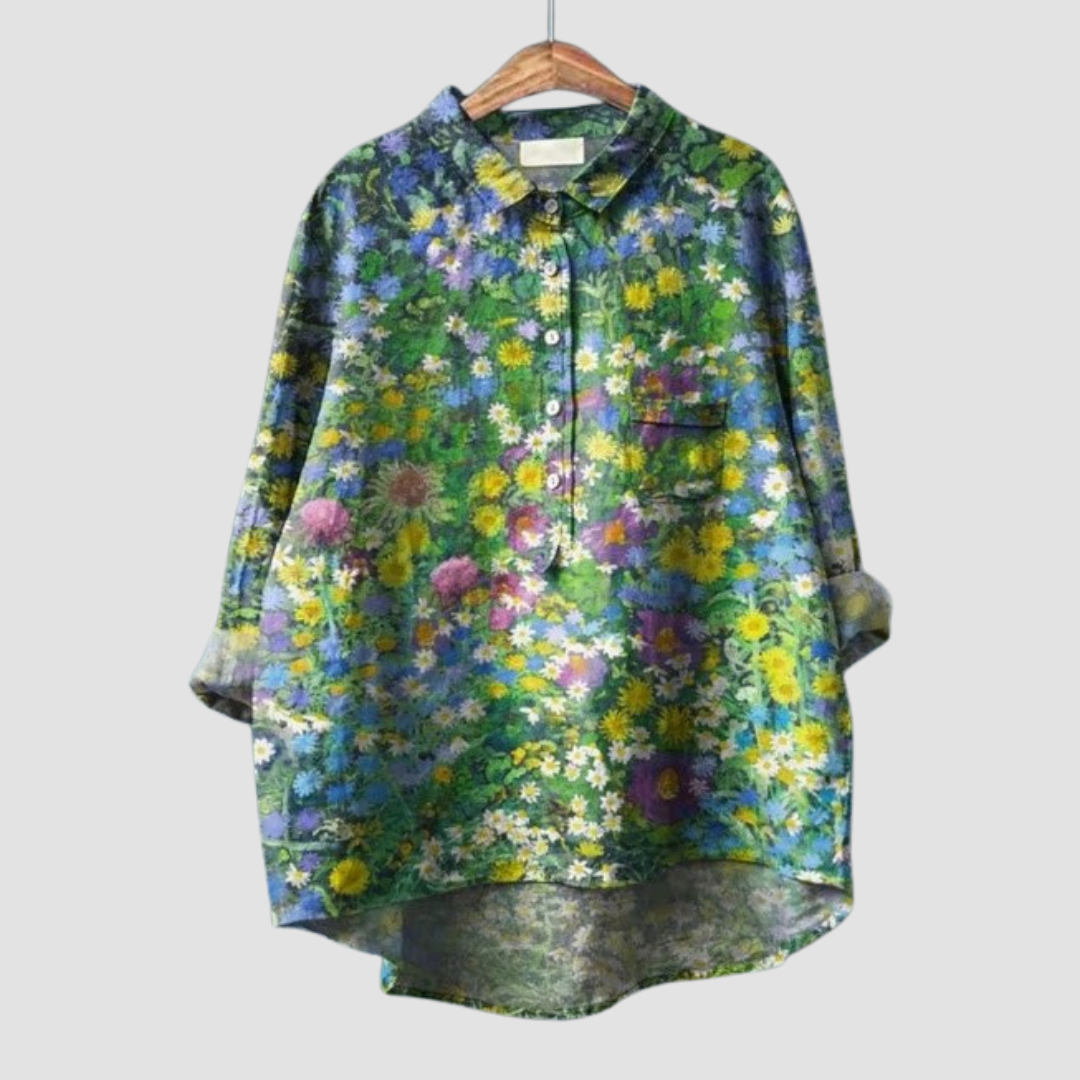 Blandine | Blusa Floreale Luminosa