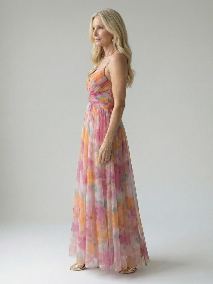 Isel | Pehmeä Wrap Maxi Mekko