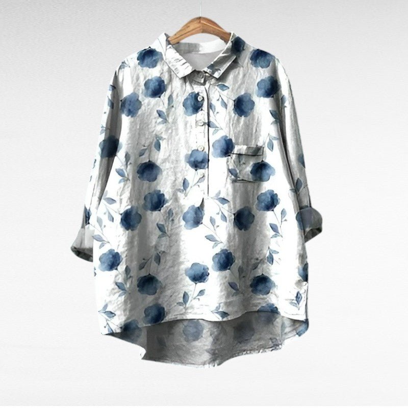 Solène | Blusa Floreale Elegante