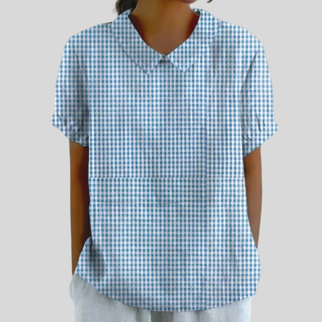 Adèle | Blusa a Quadre Classici