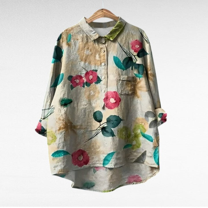 Solène | Blusa Floreale Elegante