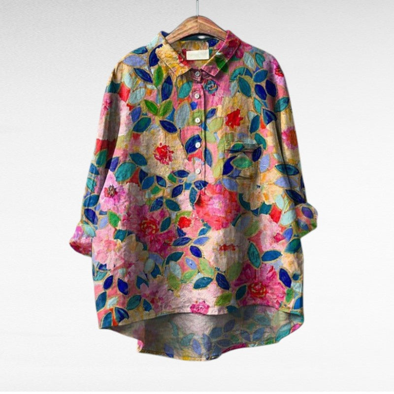 Séraphine | Blusa Floreale Artistica