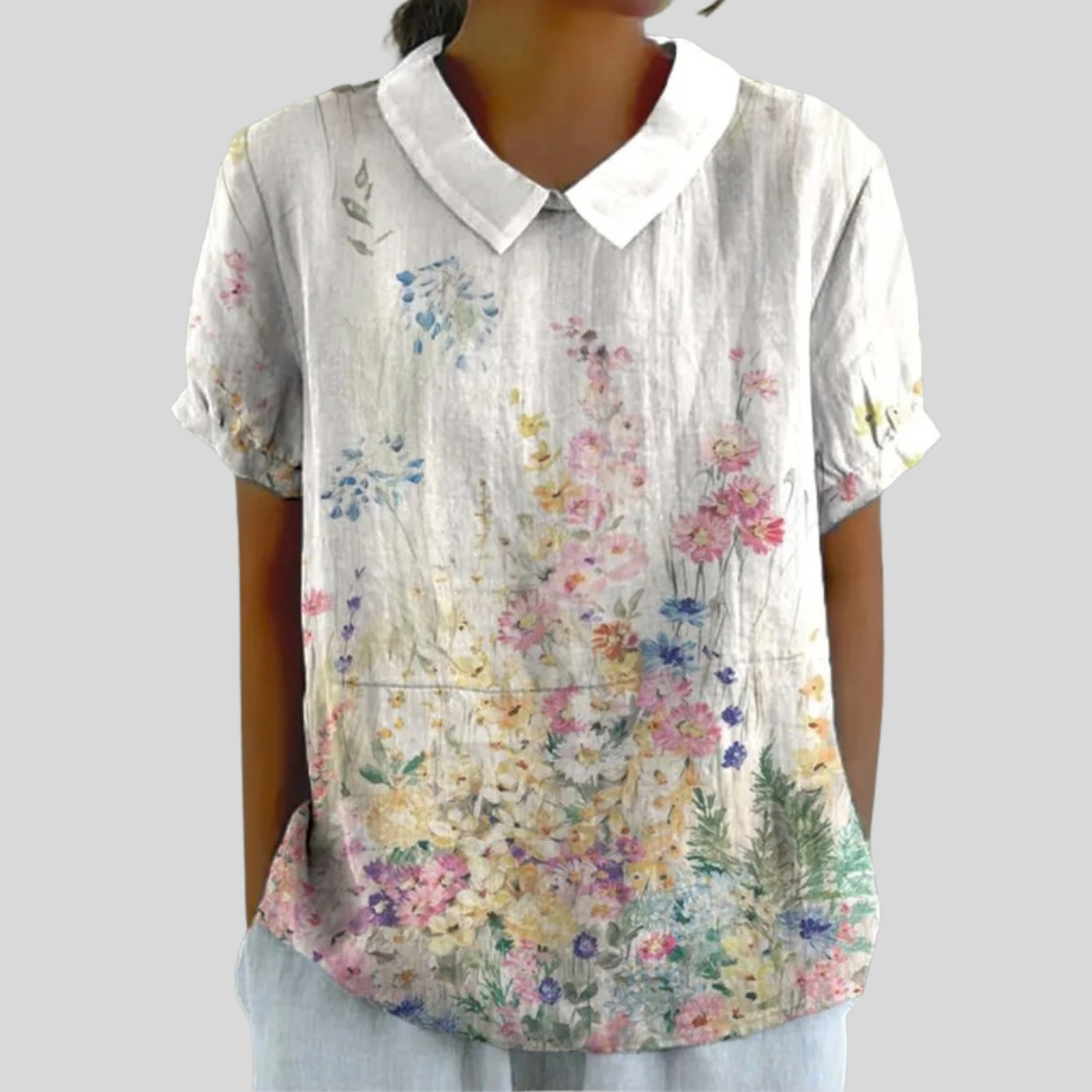 Lysiane | Blusa Giardino Fiorito