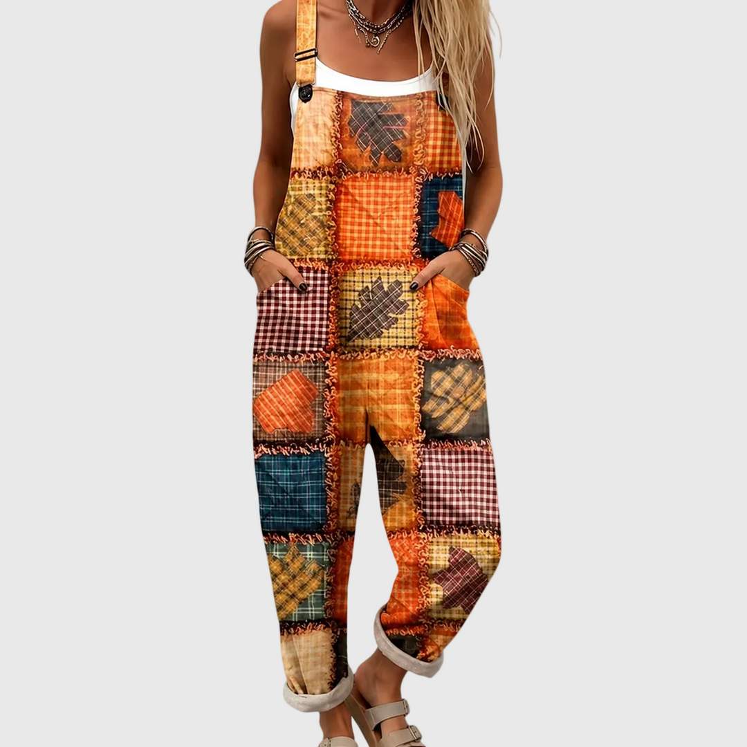 Salopette Patchwork Rustica