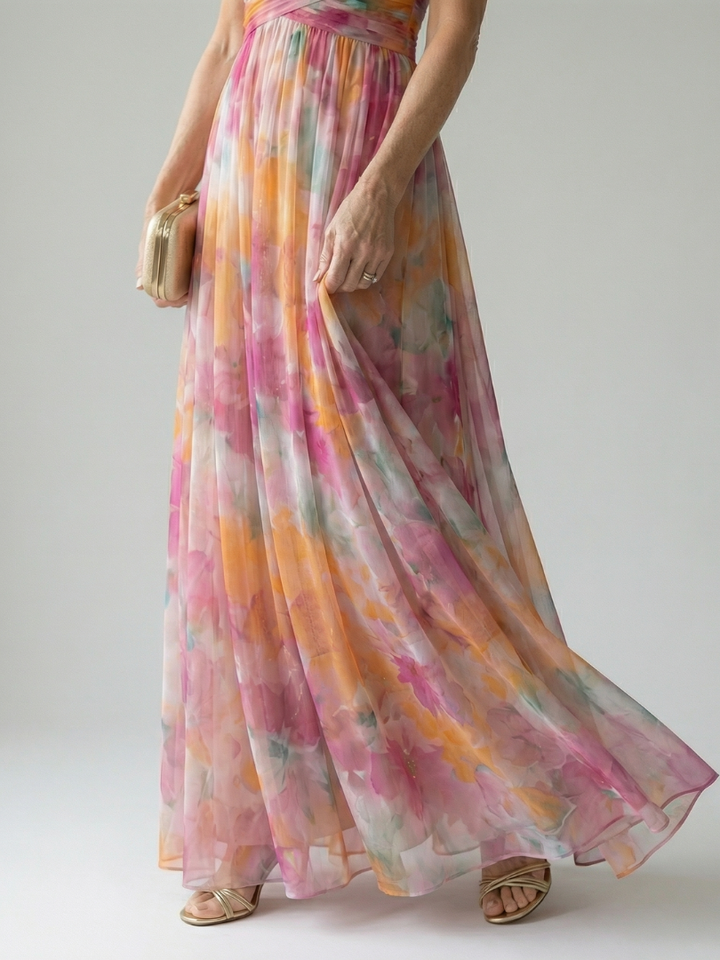 Isel | Pehmeä Wrap Maxi Mekko