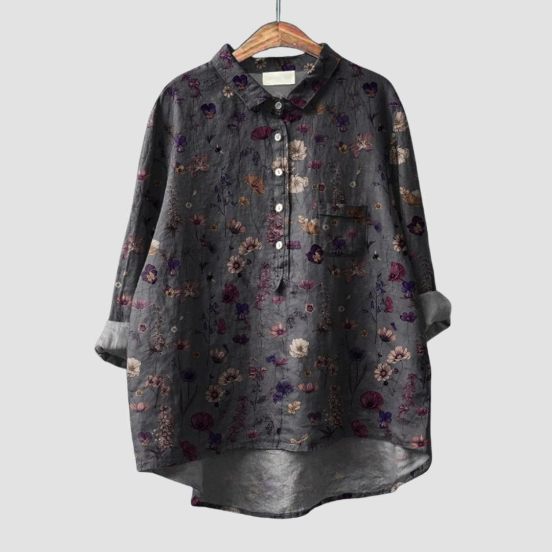 Quitterie | Blusa Floreale Sottile