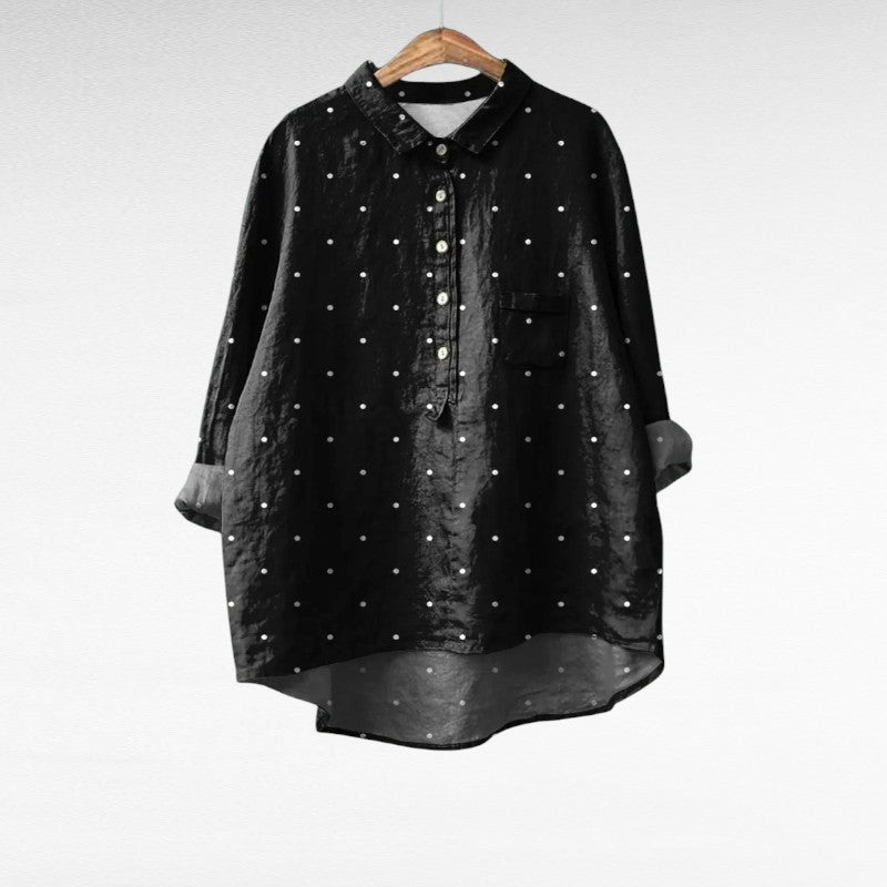 Zoé | Blusa Pois Elegante