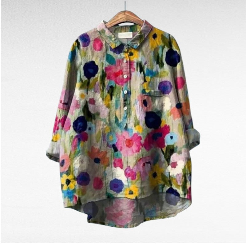 Séraphine | Blusa Floreale Artistica