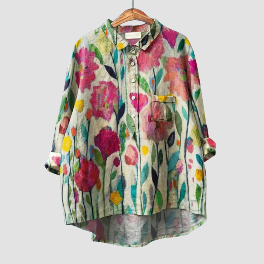 Victoire | Blusa Floreale Raffinata
