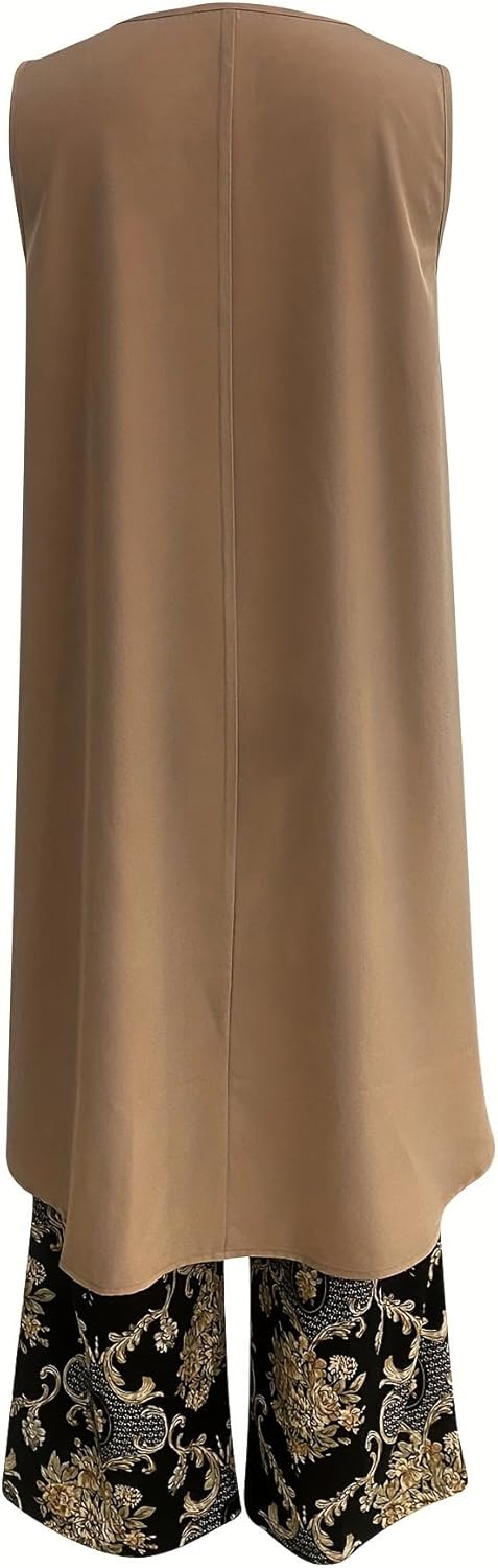Tránsito™ | Completo Boho Tunica e Pantaloni Larghi