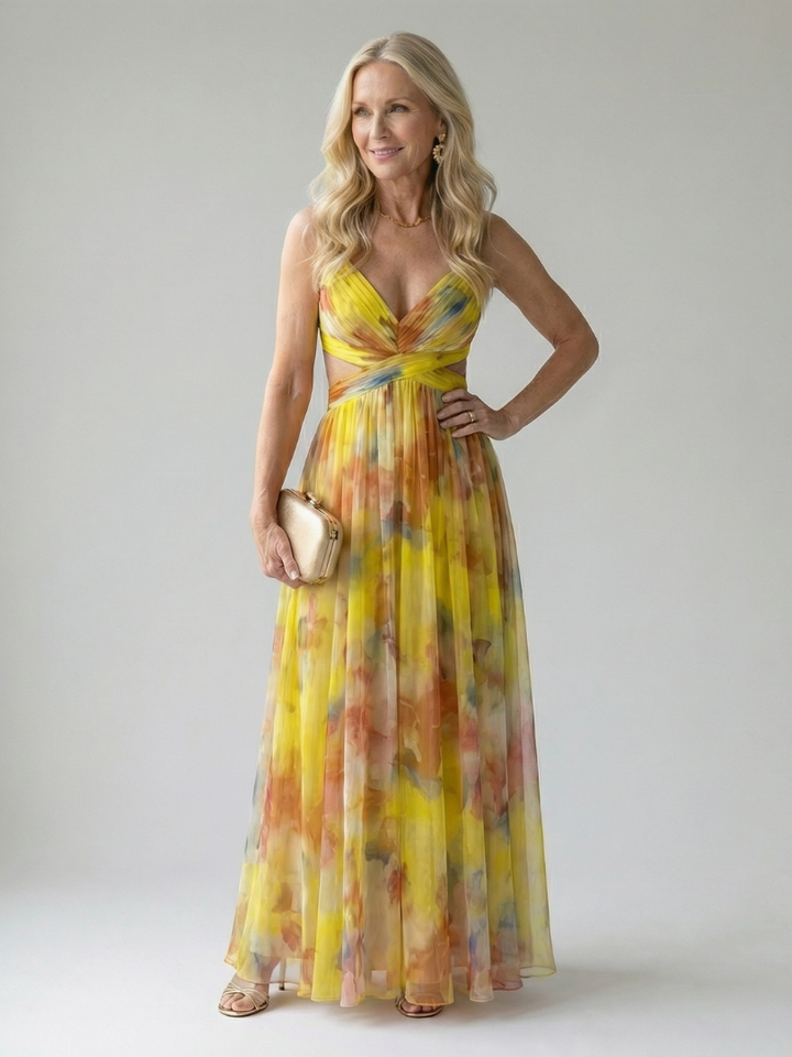 Isabel | Pehmeä Wrap Maxi Mekko
