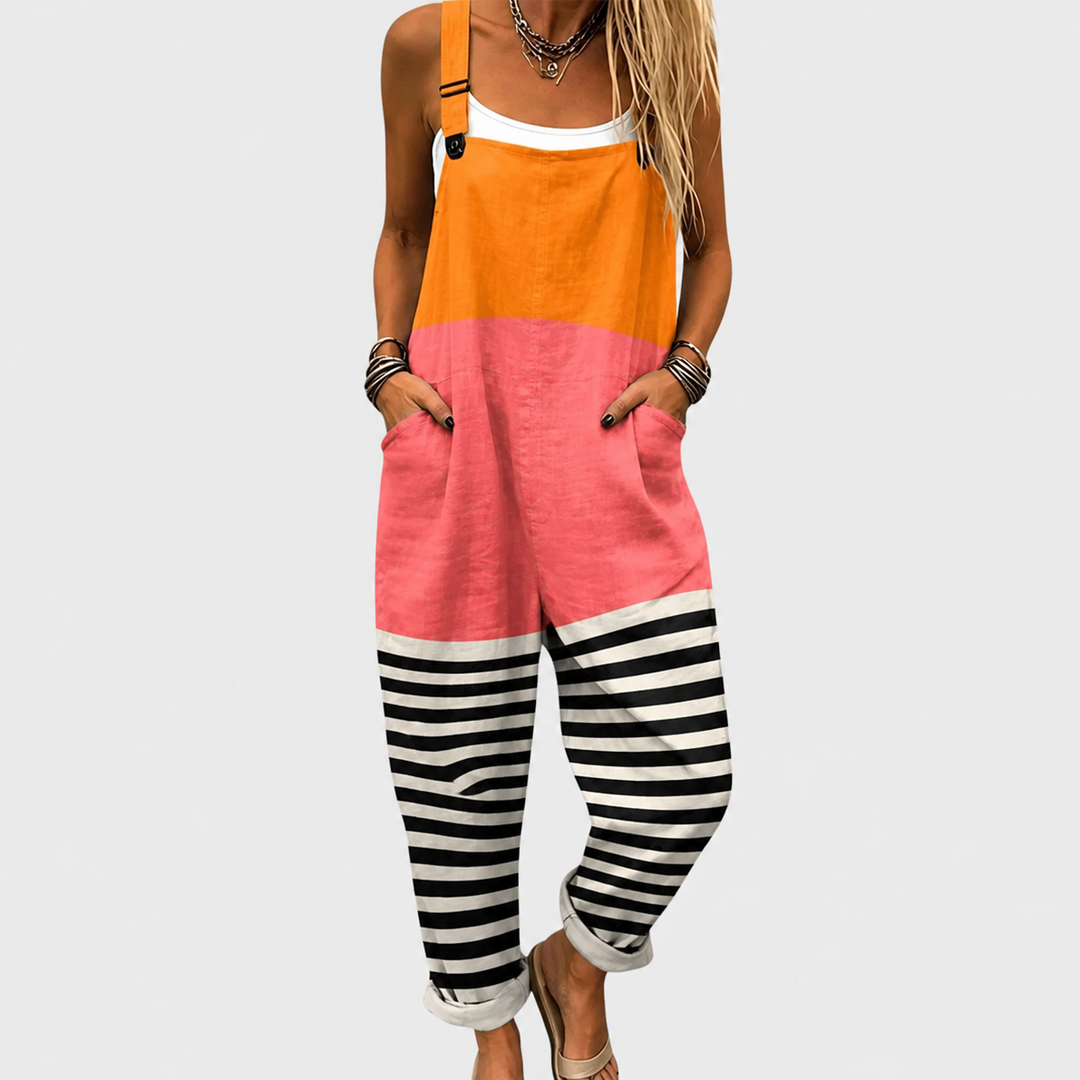 Jumpsuit Stampato Confortevole