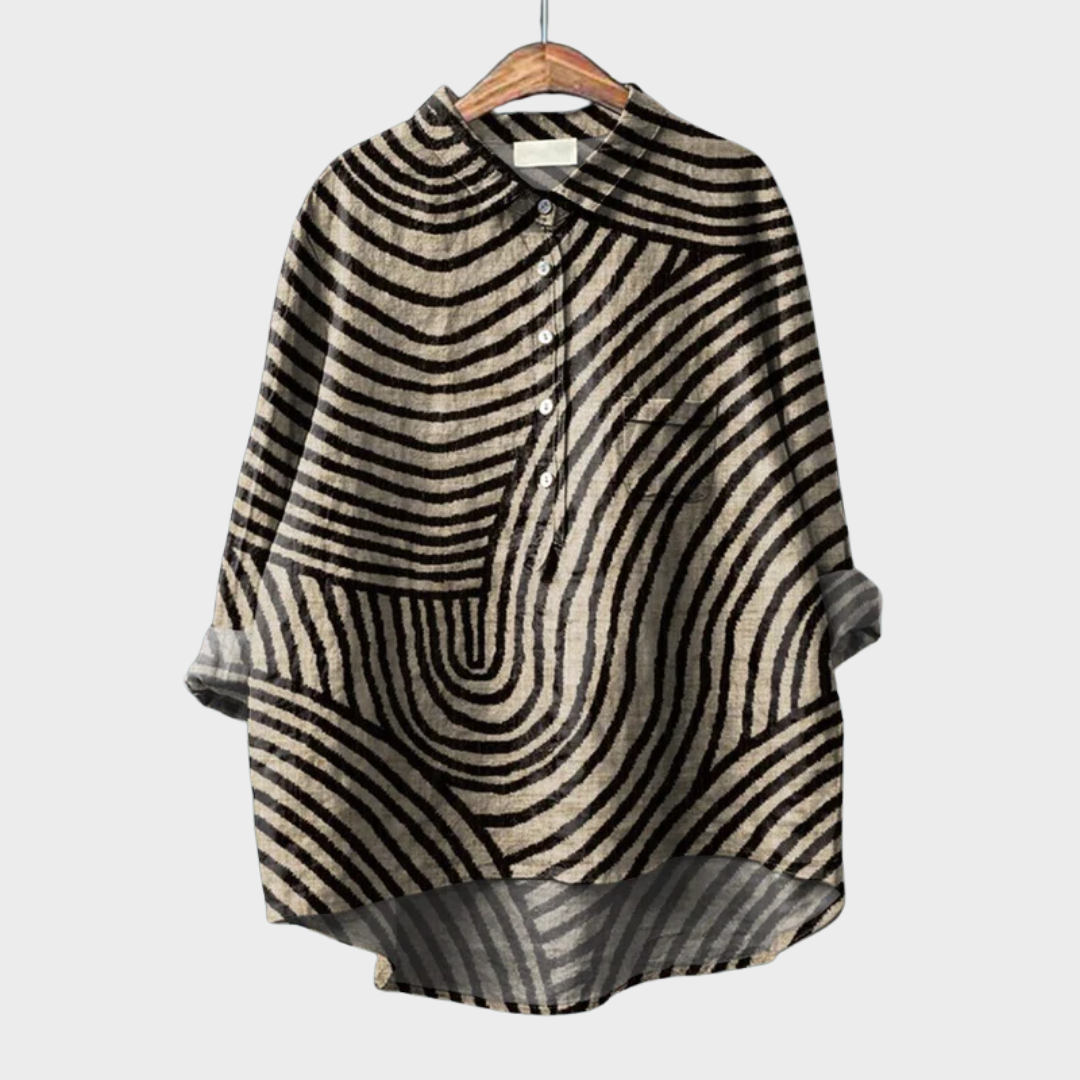 Jacinthe | Blusa Grafica Moderna