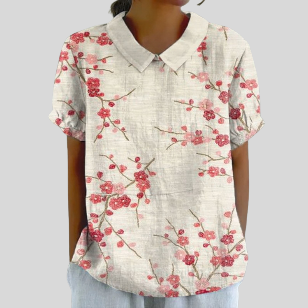 Firenze | Blusa Fiorita Semplice
