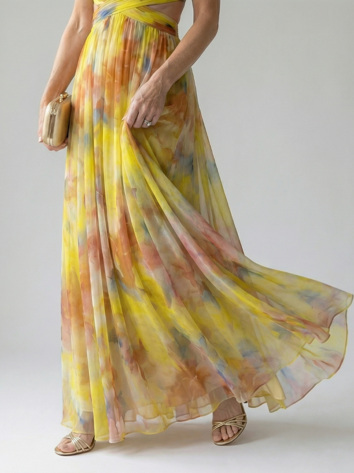 Isabel | Pehmeä Wrap Maxi Mekko