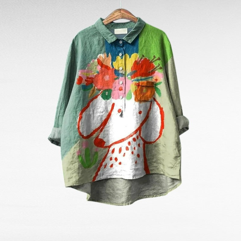 Isaline | Blusa Artistica Floreale