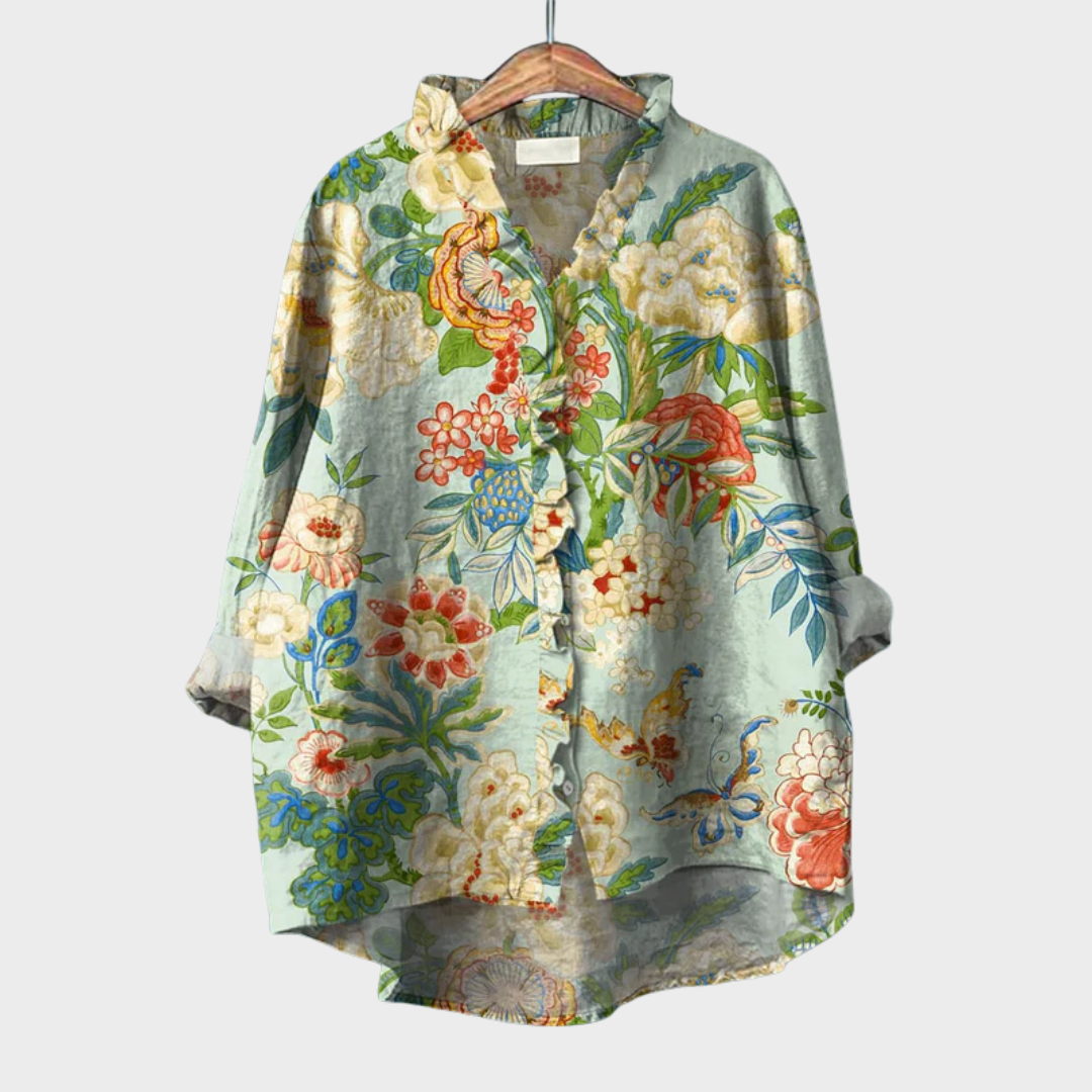 Perrine | Blusa Floreale Romantica