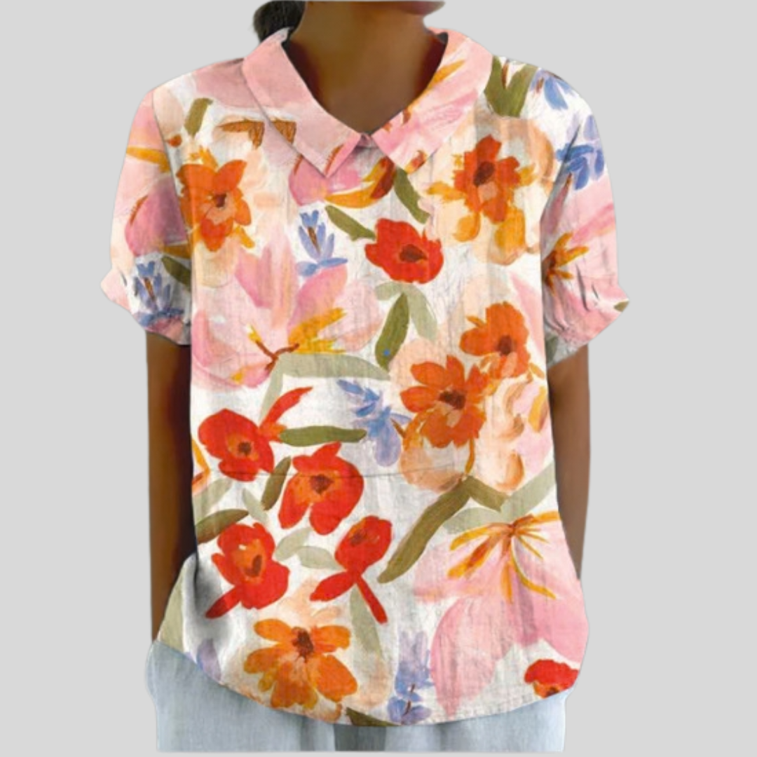 Évelyne | Blusa Floreale Espressiva