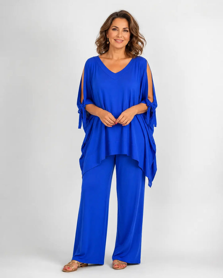 Úrsula™ | Completo Tunica con Spalle Scoperte e Pantaloni