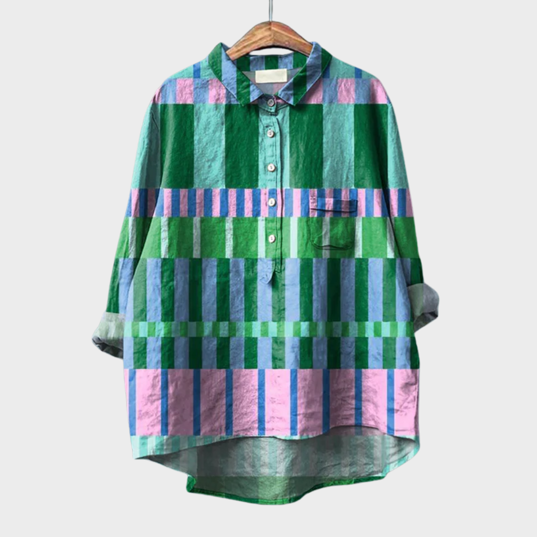 Azélie | Blusa Grafica Colorata