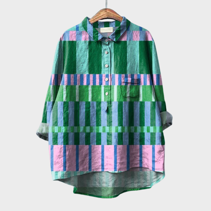 Azélie | Blusa Grafica Colorata