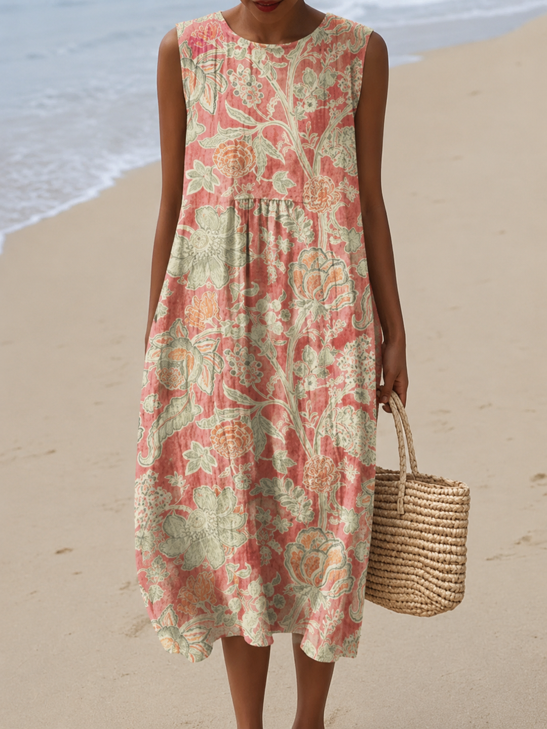Beth | Abito Midi Floreale
