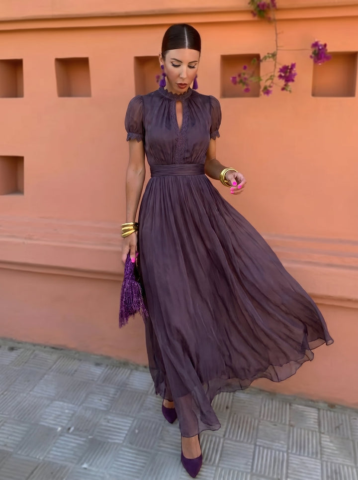 Cayetana™ | Vestito Lungo in Chiffon