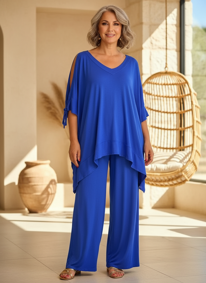 Úrsula™ | Completo Tunica con Spalle Scoperte e Pantaloni