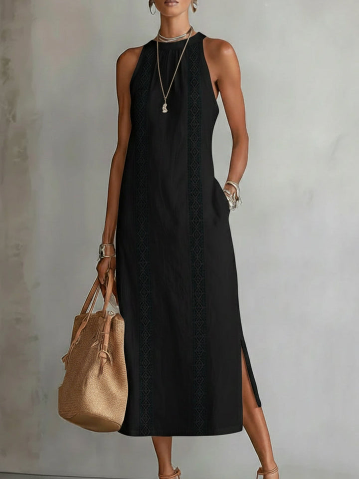 Jimena ™ | Vestito Midi Ricamato Relaxato