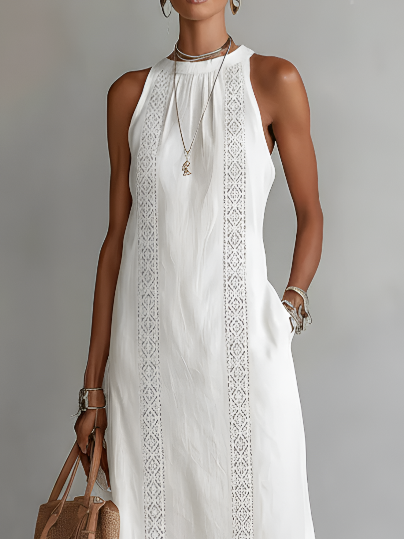 Jimena ™ | Vestito Midi Ricamato Relaxato
