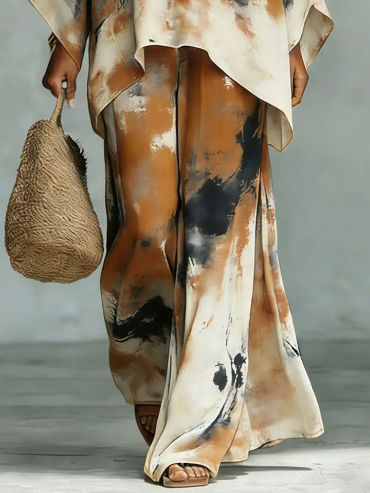 Cristina™ | Completo in Cotone e Lino Vintage