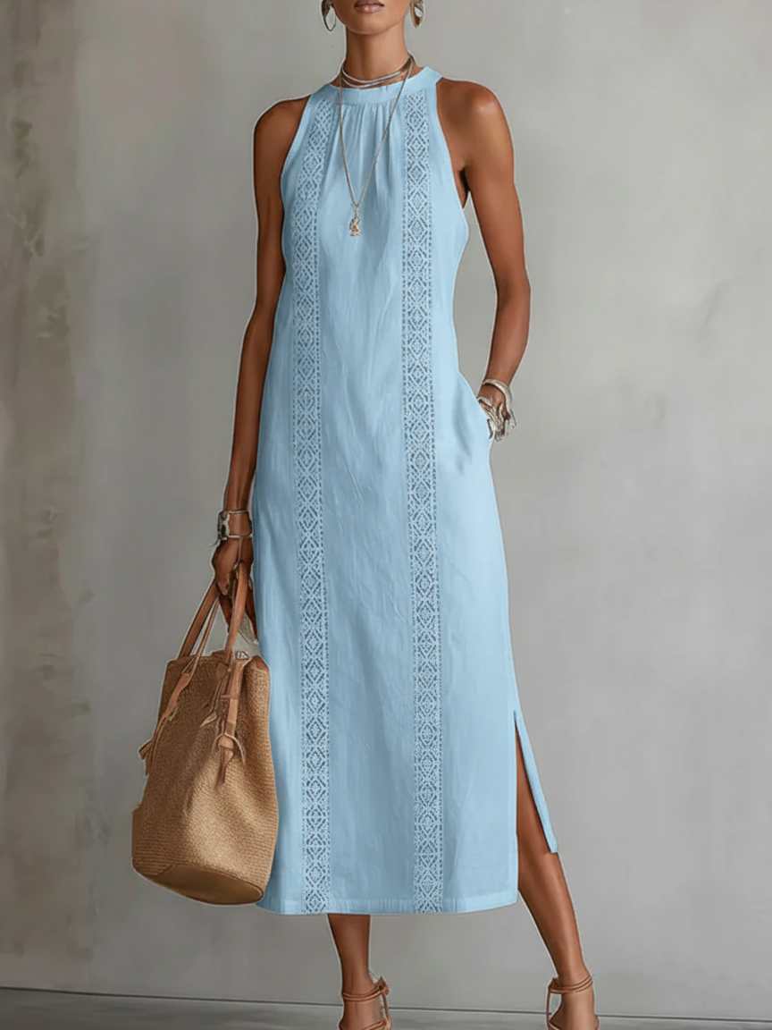 Jimena ™ | Vestito Midi Ricamato Relaxato