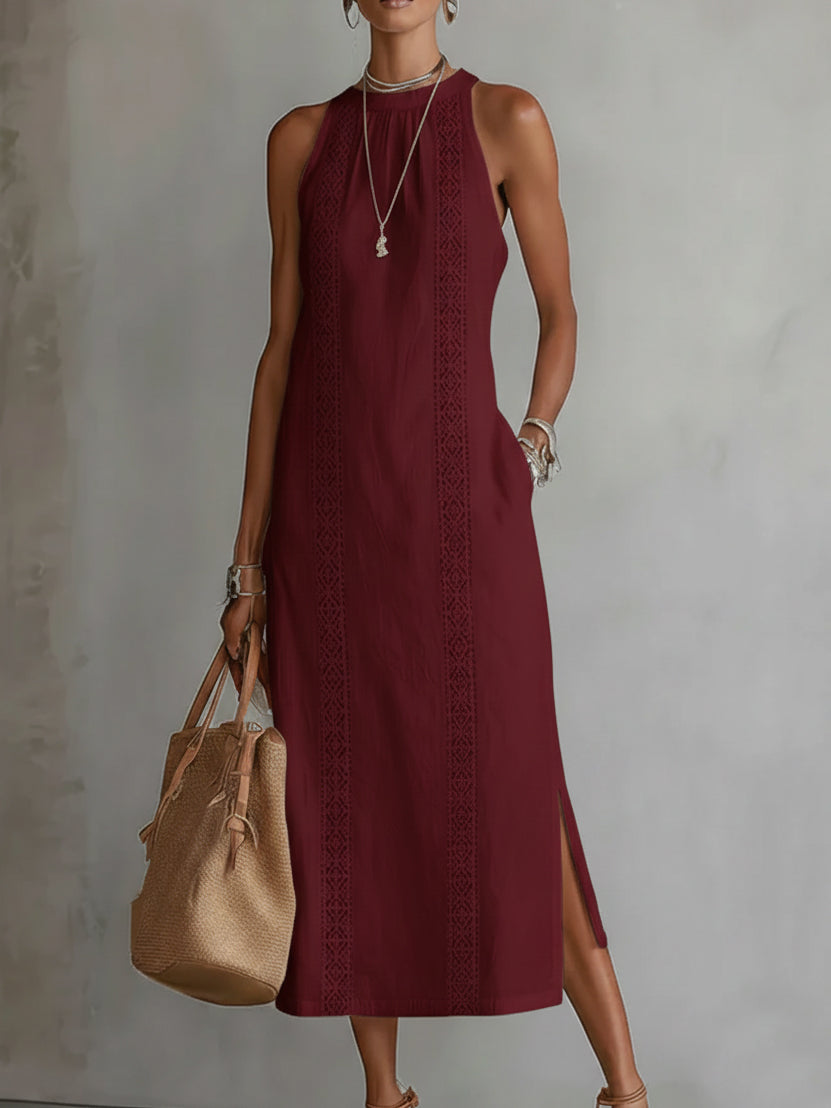 Jimena ™ | Vestito Midi Ricamato Relaxato