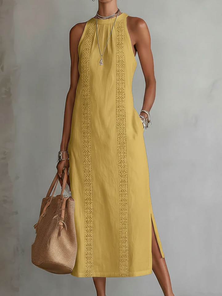 Jimena ™ | Vestito Midi Ricamato Relaxato